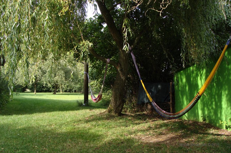 Blick auf das Gelände